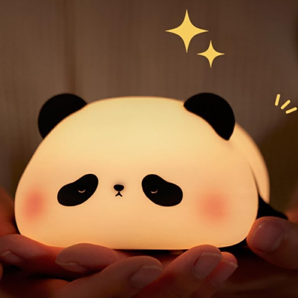 Panda Tasarımlı Renk Değiştirebilen Dokunmatik Gece Lambası Panda Tasarımlı Renk Değiştirebilen Dokunmatik Gece Lambası