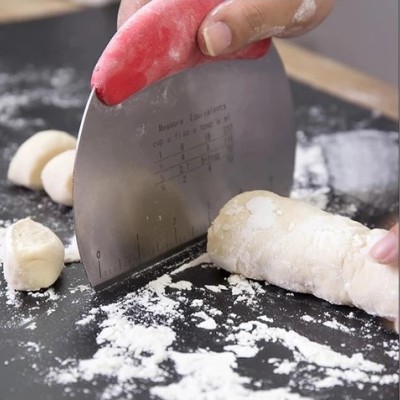 Paslanmaz Çelik Hamur Kesme ve Şekillendirme Spatulası Paslanmaz Çelik Hamur Kesme ve Şekillendirme Spatulası