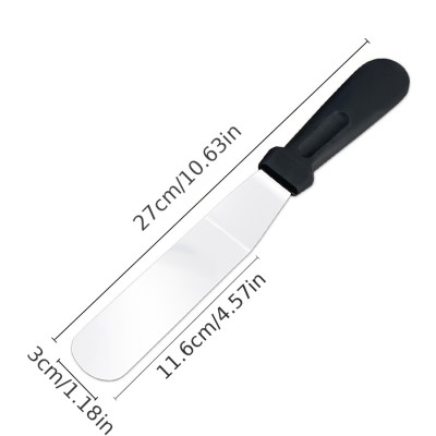 Paslanmaz Çelik L Tipi Pastacı Spatulası Paslanmaz Çelik L Tipi Pastacı Spatulası