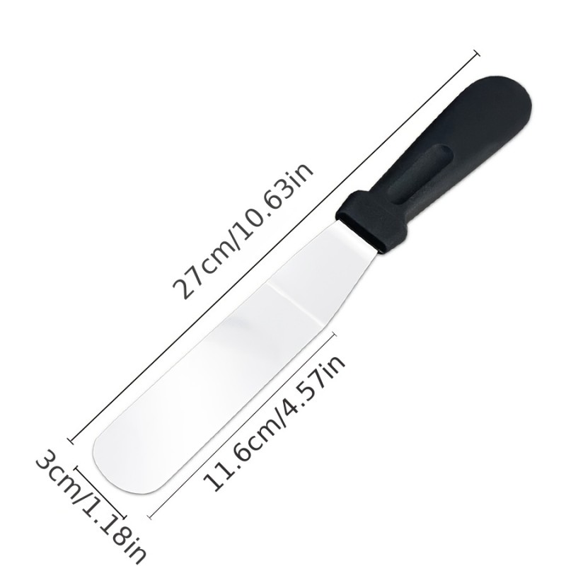 Paslanmaz Çelik L Tipi Pastacı Spatulası Paslanmaz Çelik L Tipi Pastacı Spatulası