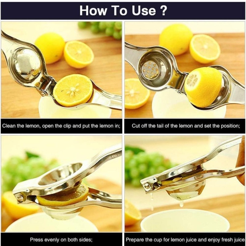Paslanmaz Çelik Limon Sıkacağı Paslanmaz Çelik Limon Sıkacağı