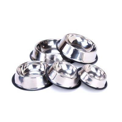 Paslanmaz Çelik Metal Mama Kabı 34 cm. Paslanmaz Çelik Metal Mama Kabı 34 cm.
