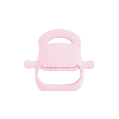 Pembe Bebek Silikon Diş Kaşıyıcı Pembe Bebek Silikon Diş Kaşıyıcı