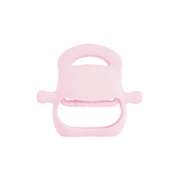 Pembe Bebek Silikon Diş Kaşıyıcı Pembe Bebek Silikon Diş Kaşıyıcı