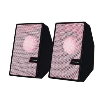 Pembe USB 2.0 + 3.5mm USB Hoparlör Pembe USB 2.0 + 3.5mm USB Hoparlör