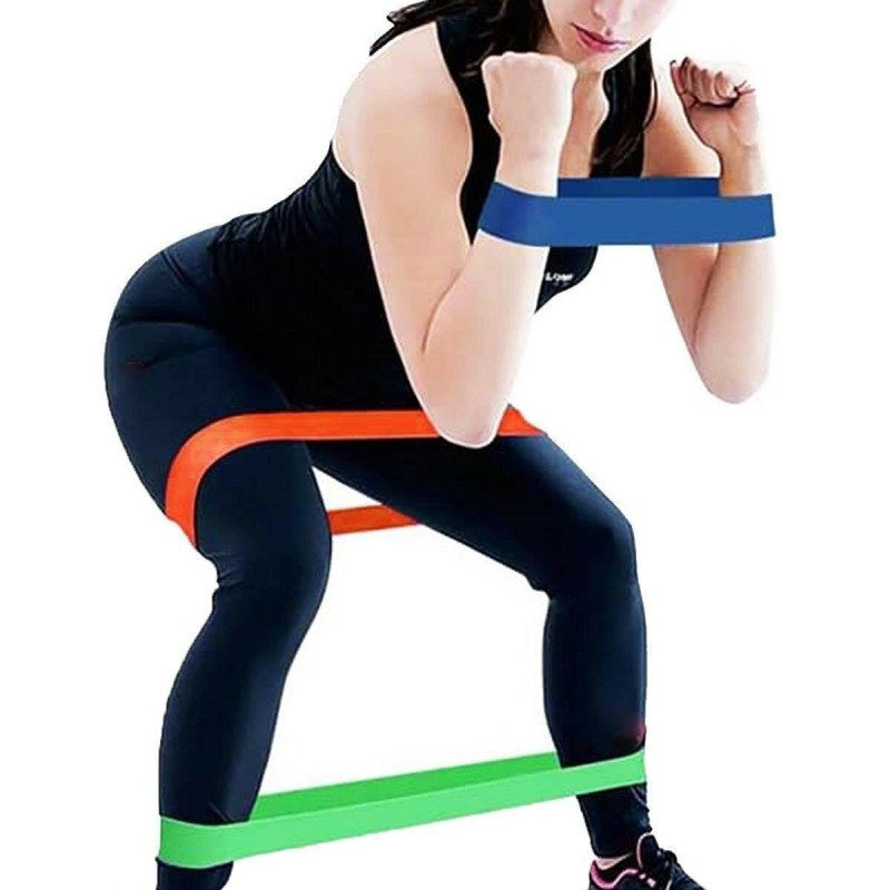 Pilates Direnç Lastiği Seti 5 Adet Pilates Direnç Lastiği Seti 5 Adet
