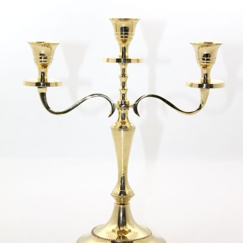 Pirinç 3'lü Şamdan Model 1 Pirinç 3'lü Şamdan Model 1