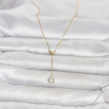 Pirinç Gold Renk Asansörlü Model Kadın Kolye Pirinç Gold Renk Asansörlü Model Kadın Kolye