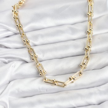 Pirinç Gold Renk Tifani Model Kadın Kolye Pirinç Gold Renk Tifani Model Kadın Kolye