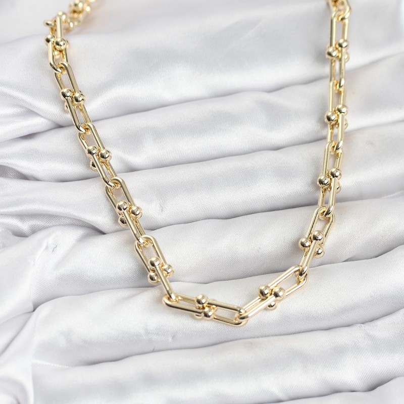 Pirinç Gold Renk Tifani Model Kadın Kolye Pirinç Gold Renk Tifani Model Kadın Kolye