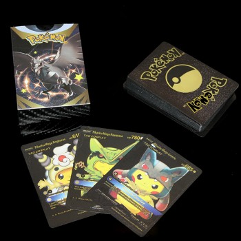 Pokemon Oyun Kartı Metalik Siyah Deste Pokemon Oyun Kartı Metalik Siyah Deste