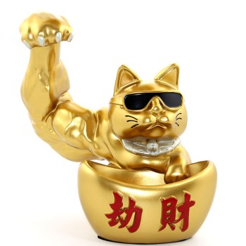 Polyester Şanslı Kedi Figürü Model 1 Polyester Şanslı Kedi Figürü Model 1