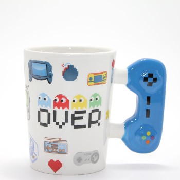 Porselen Game Over Kupa Bardak 
