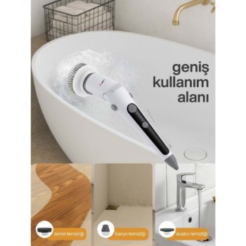 Portatif Şarjlı Temizleme Fırçası Portatif Şarjlı Temizleme Fırçası