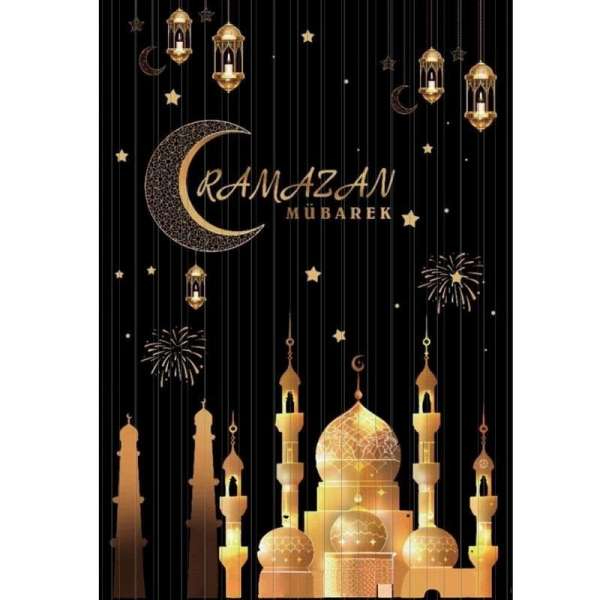 Ramazan Metalize Perde Süs Ramazan Metalize Perde Süs