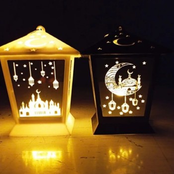 Ramazan Temalı Kare Kubbe LED Lamba Ramazan Temalı Kare Kubbe LED Lamba