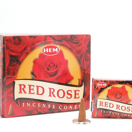 Red Rose Aromalı Konik Tütsü Red Rose Aromalı Konik Tütsü