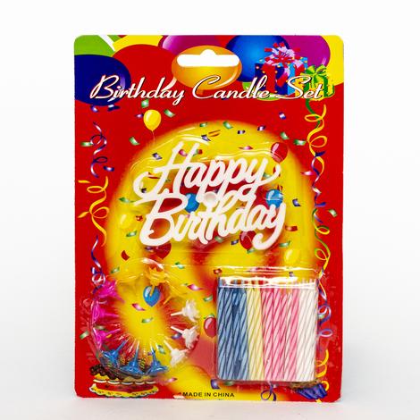 Rengarenk Happy Birthday Doğum Günü Mumları Rengarenk Happy Birthday Doğum Günü Mumları