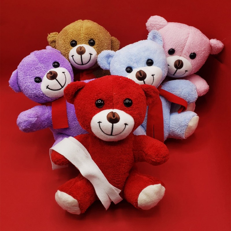 Renkli Peluş Ayıcık Renkli Peluş Ayıcık