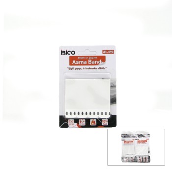 Resim ve Çerçeve Asma Bandı - 10'lu Paket - 7 kg Taşıma Kapasitesi 