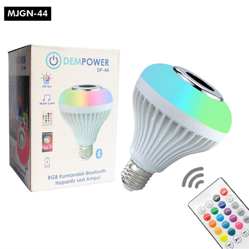 RGB Kumandalı Bluetooth Lamba RGB Kumandalı Bluetooth Lamba