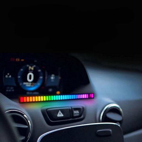 RGB Sese Duyarlı Taşınabilir Ekolayzer LED Çubuk RGB Sese Duyarlı Taşınabilir Ekolayzer LED Çubuk