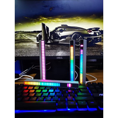 RGB Sese Duyarlı Taşınabilir Ekolayzer LED Çubuk RGB Sese Duyarlı Taşınabilir Ekolayzer LED Çubuk