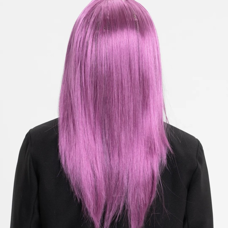 Rose Pembe Düz Kesim Peruk Rose Pembe Düz Kesim Peruk