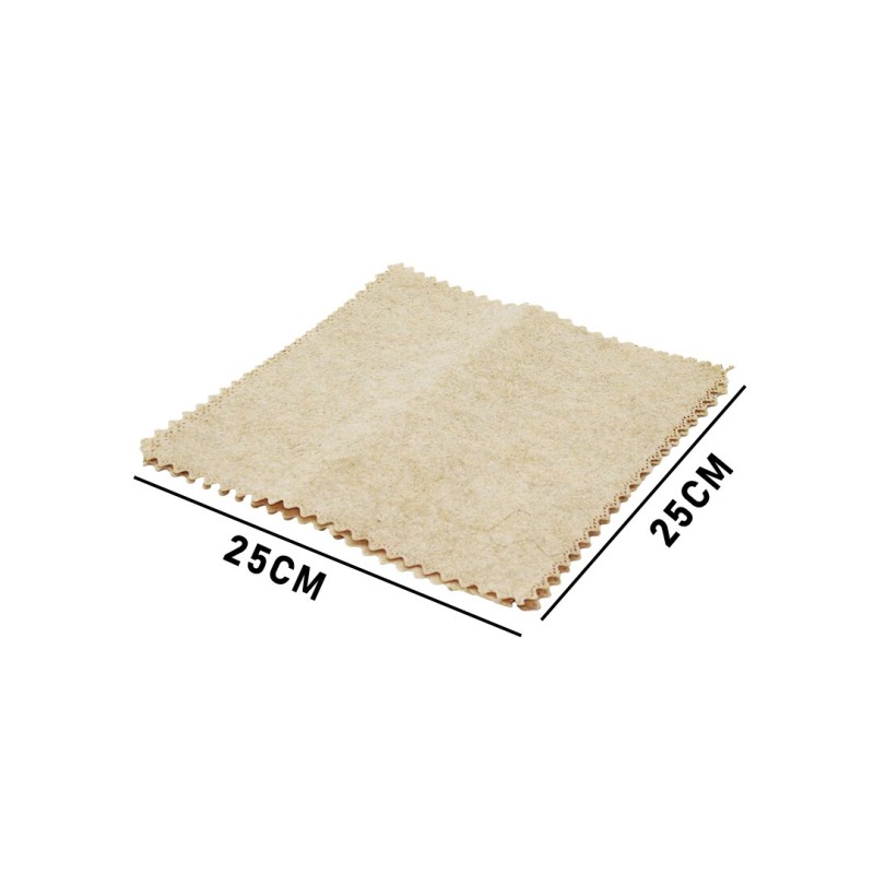 Saf Doğal Temizlik Bezi Seti - 3'lü Paket - Lif Kabak Özlü - 25x25 cm Saf Doğal Temizlik Bezi Seti - 3'lü Paket - Lif Kabak Özlü - 25x25 cm