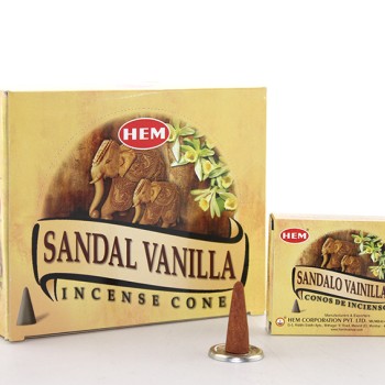 Sandal Vanilla Aromalı Konik Tütsü Sandal Vanilla Aromalı Konik Tütsü