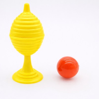 Sarı Renk Sihirli Kupa Top Kaybetme Oyunu 7 cm Sarı Renk Sihirli Kupa Top Kaybetme Oyunu 7 cm