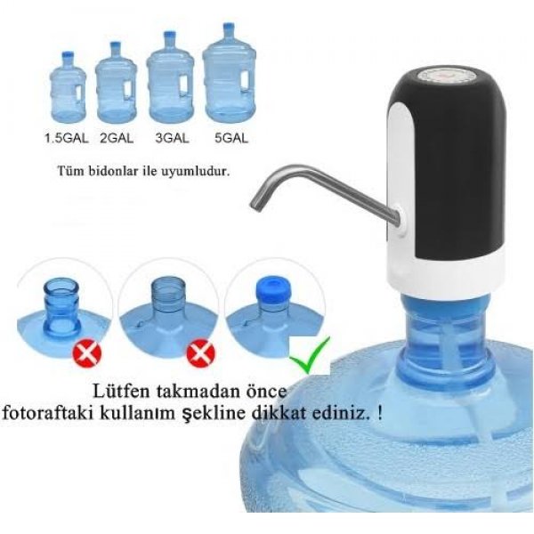 Şarjlı Damacana Su Pompası Şarjlı Damacana Su Pompası