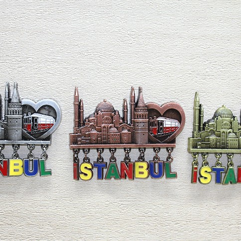 Sarkaçlı İstanbul Temalı Magnet - Model 2 Sarkaçlı İstanbul Temalı Magnet - Model 2