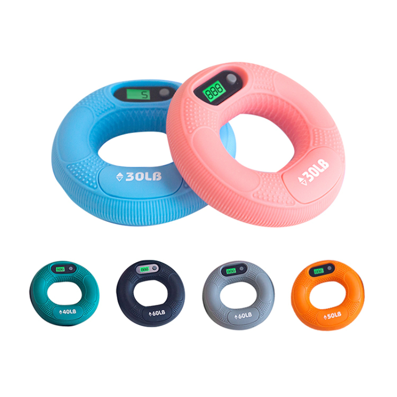 Sayaçlı El Güçlendirme Halkası - Akıllı Egzersiz Aleti - 30 LB Sayaçlı El Güçlendirme Halkası - Akıllı Egzersiz Aleti - 30 LB