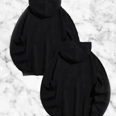 Sevgili Çift Kombini Örümcek Baskılı Kapüşonlu Sweatshirt Hoodie - Siyah Sevgili Çift Kombini Örümcek Baskılı Kapüşonlu Sweatshirt Hoodie - Siyah