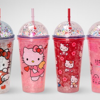 Sevimli Hello Kitty Pipetli Işıklı Boncuklu Suluk Bardak 400 ml Sevimli Hello Kitty Pipetli Işıklı Boncuklu Suluk Bardak 400 ml