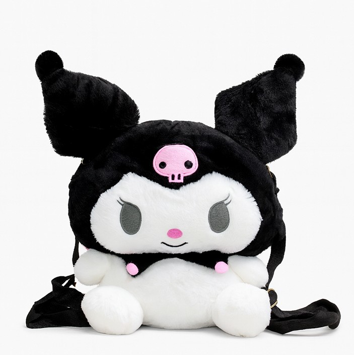 Sevimli Peluş Kuromi Sırt Çantası Sevimli Peluş Kuromi Sırt Çantası