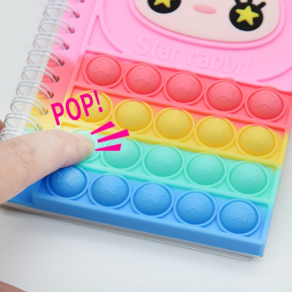 Sevimli Tasarımlı Pop-It Defter Sevimli Tasarımlı Pop-It Defter