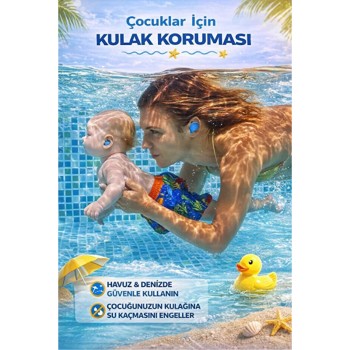Silikon Kulak Tıkacı - 6'lı Özel Kutulu - Su Geçirmez ve Gürültü Önleyici Silikon Kulak Tıkacı - 6'lı Özel Kutulu - Su Geçirmez ve Gürültü Önleyici