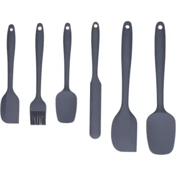 Silikon Spatula ve Fırça Seti Silikon Spatula ve Fırça Seti