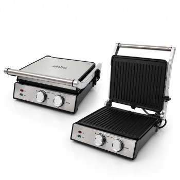 Sinbo Izgara ve Tost Makinesi - Yapışmaz Yüzey - 4 Dilim Kapasiteli 