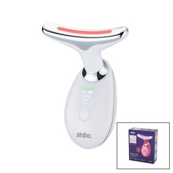 Sinbo Yüz ve Boyun Bölgesi Sıkılaştırıcı Cihaz - 3 Farklı Mod - 600 mAh Sinbo Yüz ve Boyun Bölgesi Sıkılaştırıcı Cihaz - 3 Farklı Mod - 600 mAh