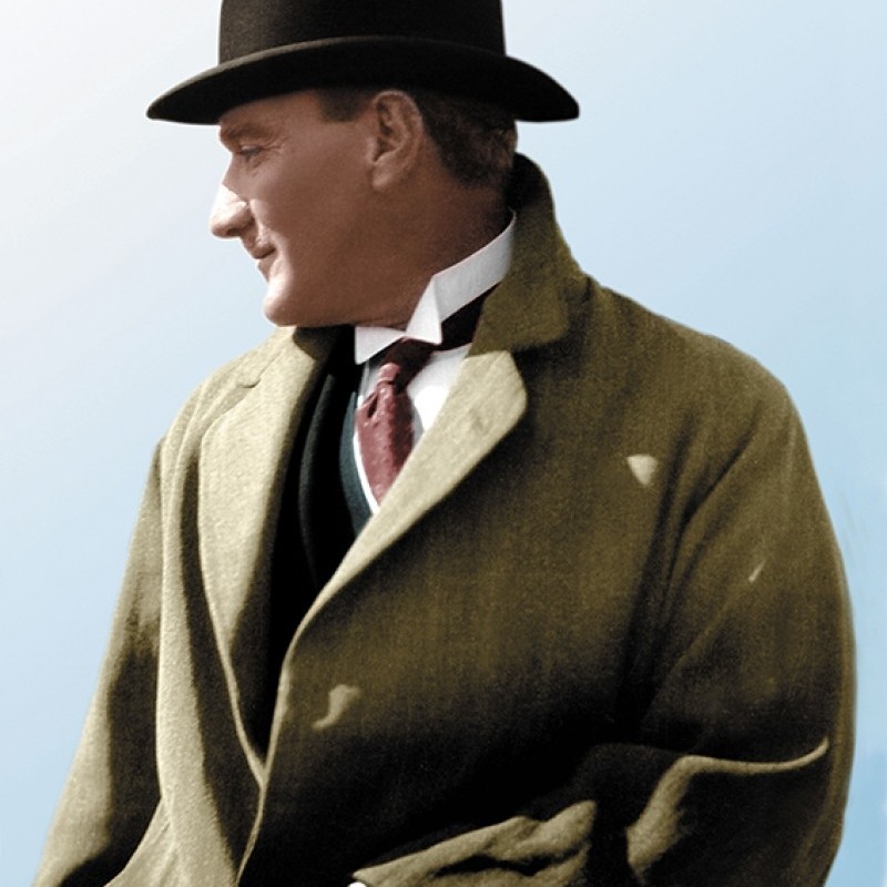 Siyah Renk Atatürk Şapkası Siyah Renk Atatürk Şapkası