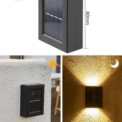 Solar Aplik Çift Taraflı Lamba Solar Aplik Çift Taraflı Lamba