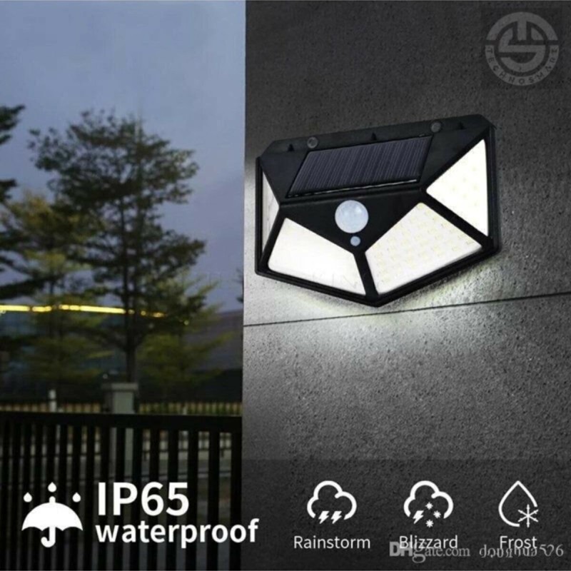 Solar Bahçe Aydınlatma Lambası 100 Led Solar Bahçe Aydınlatma Lambası 100 Led