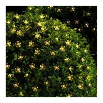 Solar Çiçekli Dekoratif 30 Led Bahçe Lambası Solar Çiçekli Dekoratif 30 Led Bahçe Lambası