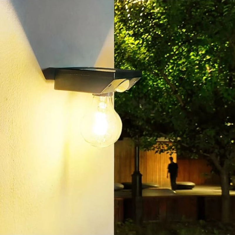 Solar Sensörlü LED Ampul Lamba - Güneş Enerjili - Dış Mekan Aydınlatma Solar Sensörlü LED Ampul Lamba - Güneş Enerjili - Dış Mekan Aydınlatma