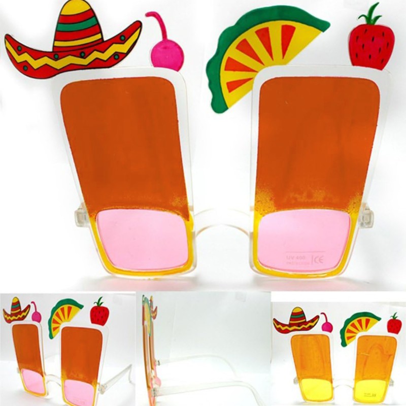 Sombrero Hawaii Fiesta Meyve Figürlü Gözlük Sombrero Hawaii Fiesta Meyve Figürlü Gözlük