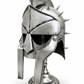 Spartalı Gladyatör Miğferi Biblosu - Metal - 45x20 cm Dekoratif Obje Spartalı Gladyatör Miğferi Biblosu - Metal - 45x20 cm Dekoratif Obje