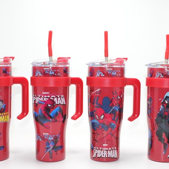 Spiderman Pipetli Termos Suluk Spiderman Pipetli Termos Suluk